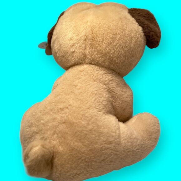 Rare TY Original Beanie Babies Boos Rufus the Pug Dog 6 inches Plush With Tags - Picture 6 of 8